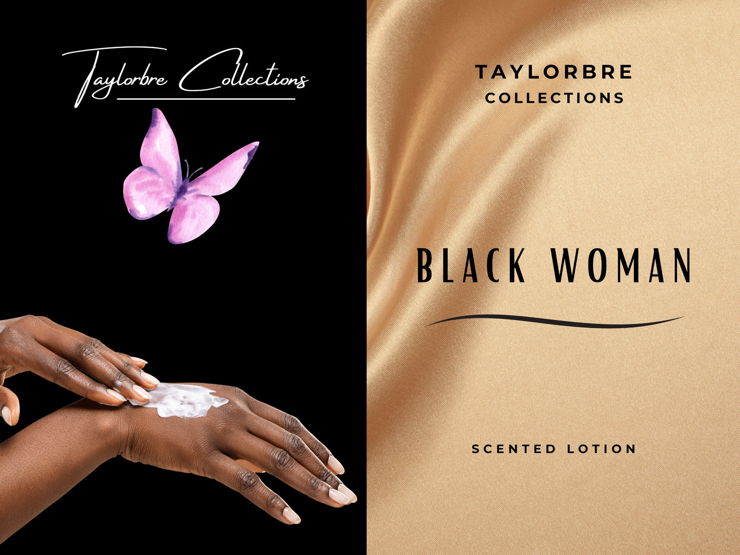 'Black Woman' Scented Lotion