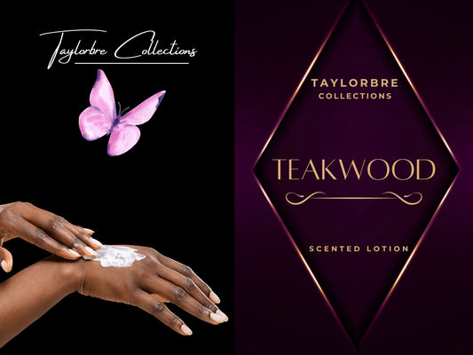 'Teakwood' Scented Lotion