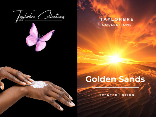 'Golden Sands' Scented Lotion