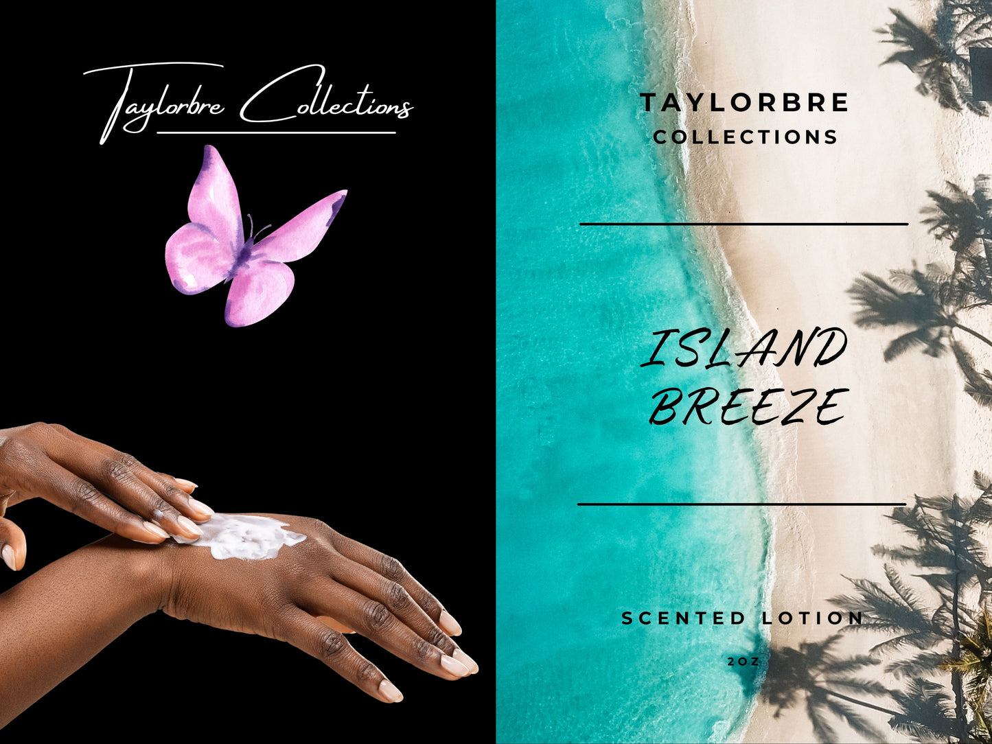 'Island Breeze' Scented Lotion